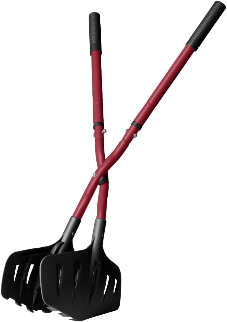 RootSlayer Ramasse Feuilles XXL avec Manche Télescopique