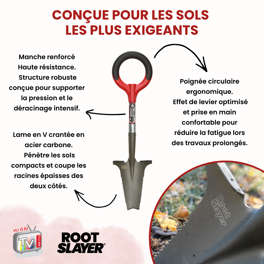 Mini-Digger RootSlayer Spaten