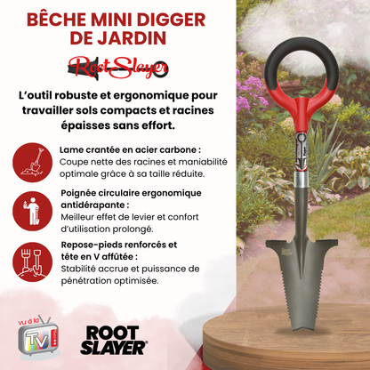 Mini-Digger RootSlayer Spaten