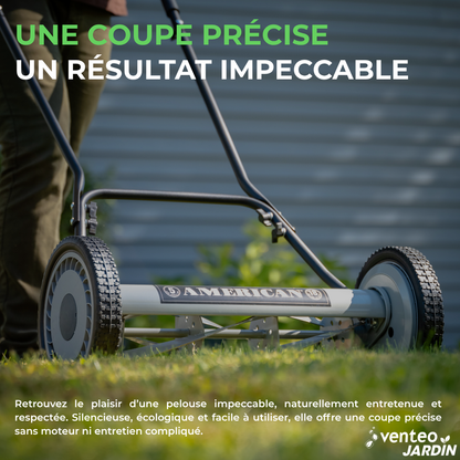 Tondeuse manuelle hélicoïdale 5 Lames