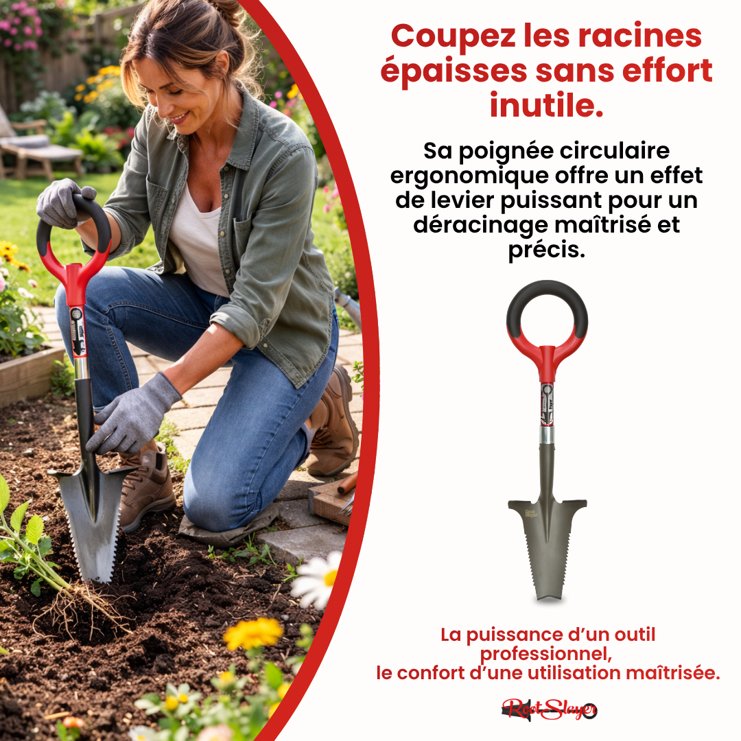 Mini-Digger RootSlayer Spaten